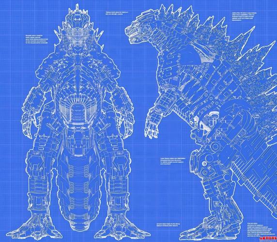 传奇机械哥斯拉艺术与概念设计介绍gvk