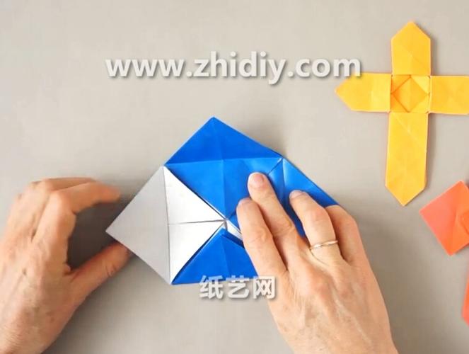 折纸十字架手工制作教程