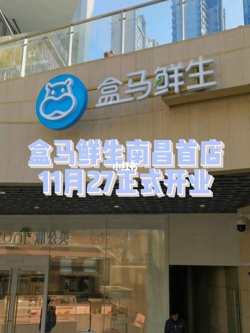 盒马鲜生南昌首店选址红谷滩地铁万科时代广场,位置在铜锣湾广场对面