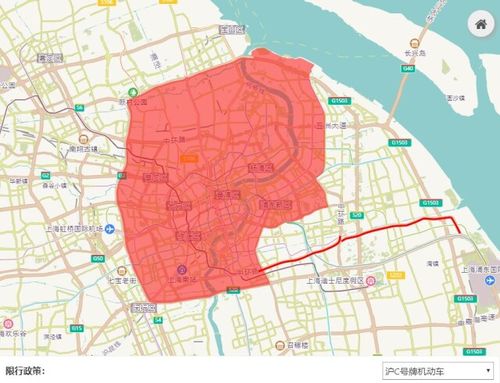 "沪c"号牌机动车(不包括摩托车)禁止通行规定