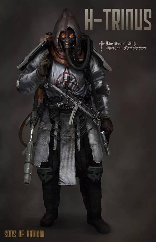 废土风设定丨新加坡画师yong yi lee 作品
