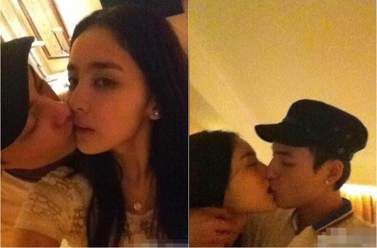 11月6日,有人在微博曝光一组古力娜扎与疑似为男星冯铭潮的亲密