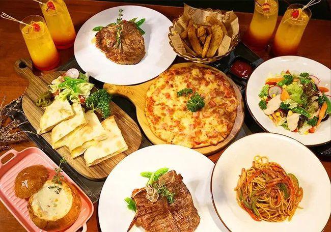 吃西餐就来太原青年路迈克斯西餐厅139元4人餐