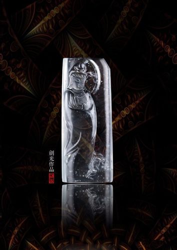 玉雕后起之秀一吴剑光大师翡翠作品欣赏