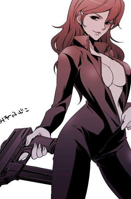 日本动漫十大性感动漫人物高叉连体紧身衣爆乳装