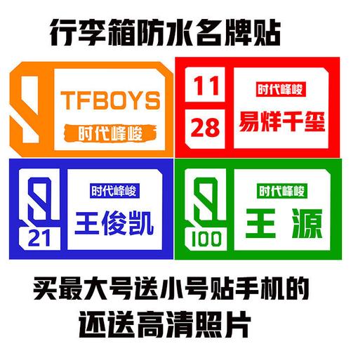 少年团励志语录贴纸少年团t蔡徐坤宋亚轩王源刘耀文肖