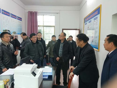 在省司法厅长陈文贵的率领下,来到了崇阳县天城镇中心戒毒社区