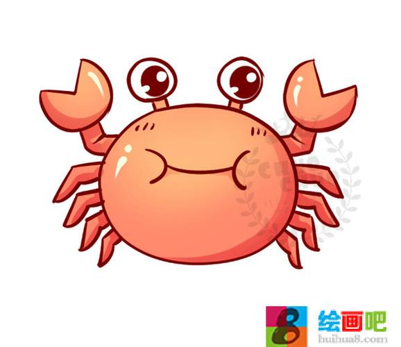 螃蟹简笔画画法