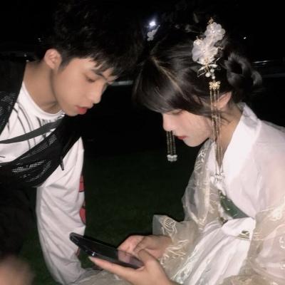 九组超甜情侣头像女生头像真人要99鸭