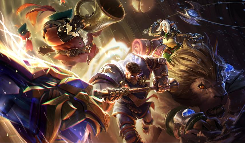 lol英雄联盟第一百二十一期未来守护者(杰斯)4k原画壁纸