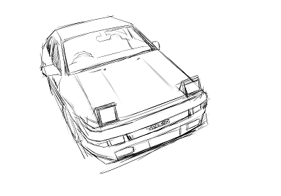 ae86(插画习作小过程)