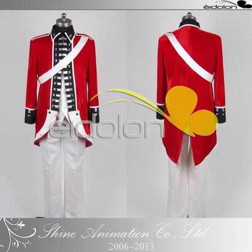 aph/黑塔利亚 国拟人 英国 独立战争 8折促销cosplay服装实拍商品图片