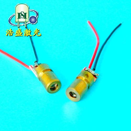 激光头镭射头激光模组6mm激光笔点状激光器650nm1-5mw低功率红光