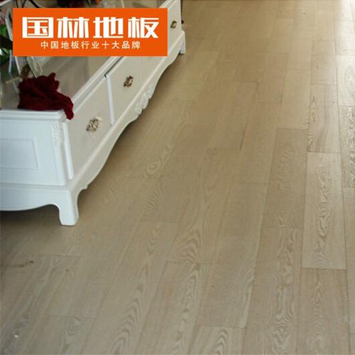 国林 纯实木地板木质地板 欧洲白腊木18mm 绿色环保地板水木年华