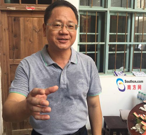 壬田镇党委书记刘志斌(南方网王瑭琳摄)