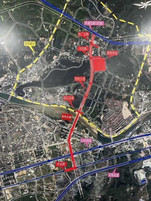 县委副书记,县长蔡旭东率队调研佛冈重点项目建设情况