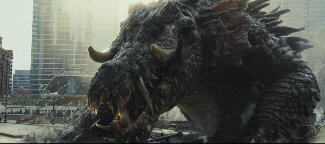 狂暴巨兽该死的基因药剂三巨兽大闹繁华城市