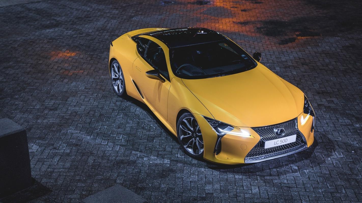 雷克萨斯lc500h gt跑车高清桌面壁纸