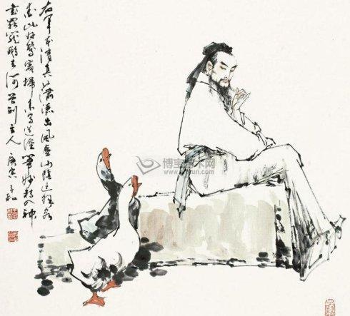 用书法换白鹅,王羲之是吃亏还是占便宜?