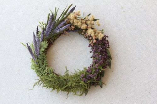 diy节日装饰小碎花花环手工制作教程图解 716 600x399