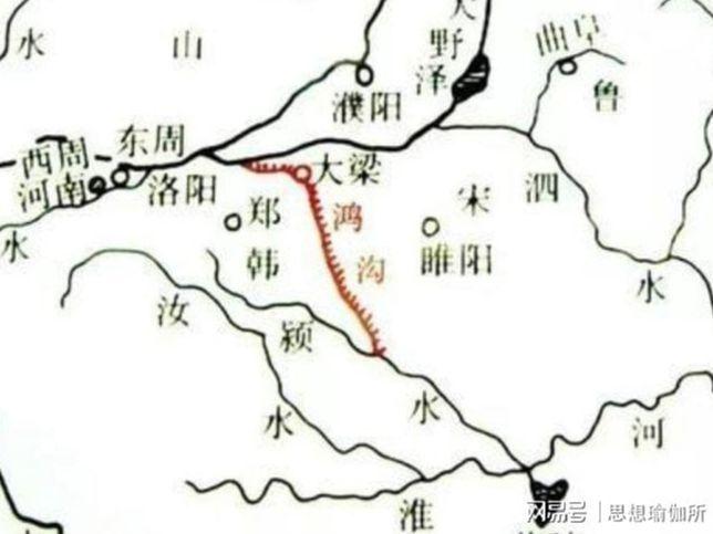 楚汉谈判,鸿沟为界"— 中国象棋盘上的"楚河汉界"的"河"就是鸿沟.