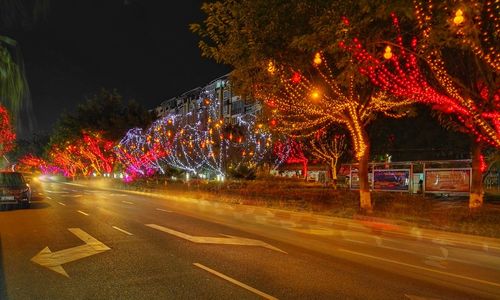 乐至夜景喜气洋,邀您共赏帅乡新貌