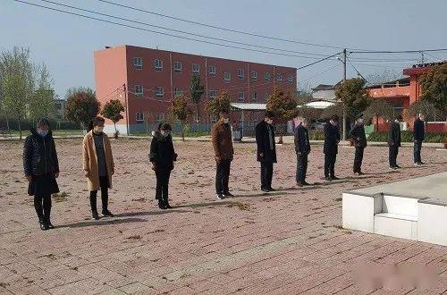 清明寄托哀思,致敬抗疫英雄——莲花镇二中举行清明节