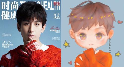 成毅q版画像出炉!哪一个是你的最爱?