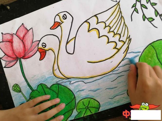 儿童画画大全简单漂亮,优秀的少儿美术作品_动漫人物_日本漫画_儿童简