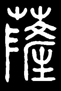 【sa】卅萨:是三行先生金石文,篆体字形汇编