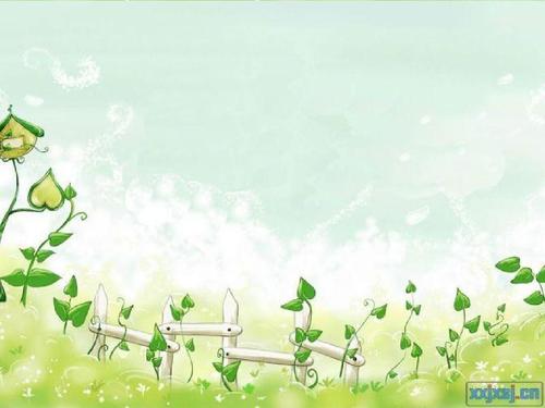 清新漂亮的ppt背景图片