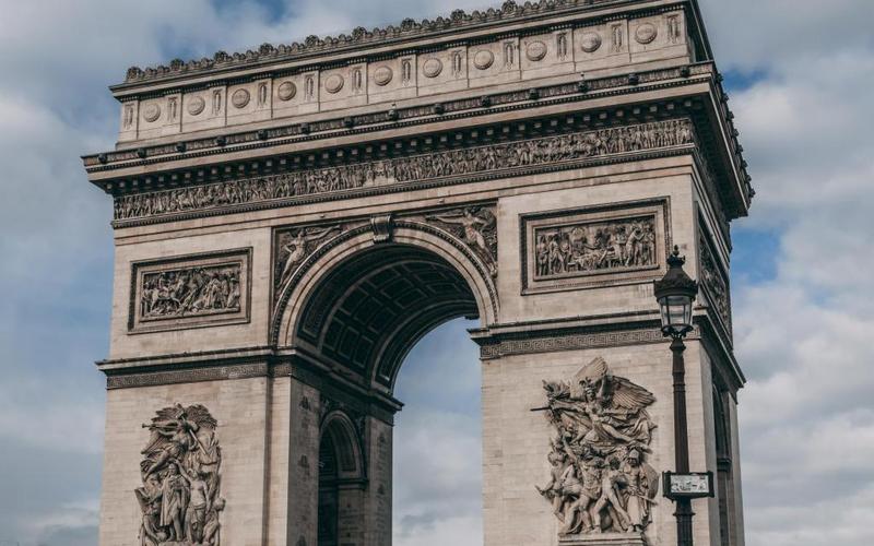 凯旋门著名建筑风景,高清图片,建筑壁纸-回车桌面