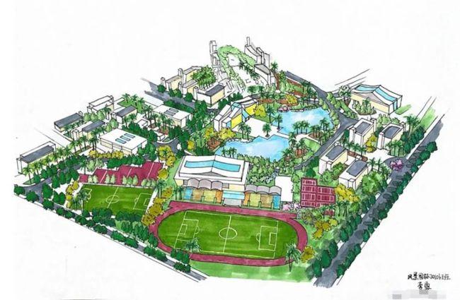 普洱校区手绘校园地图献礼学校83周年华诞