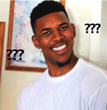 求一个黑人托着下巴一脸痴笑的表情包!