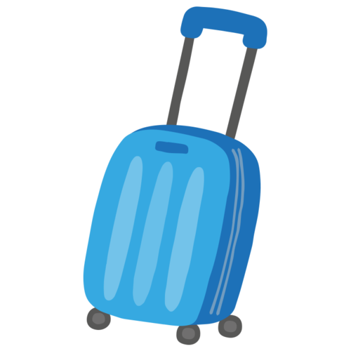 卡通旅行必备拉杆旅行箱图片