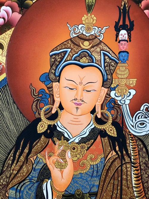 002 kumarlama 经典款彩唐 【莲花生大师】 当代 未