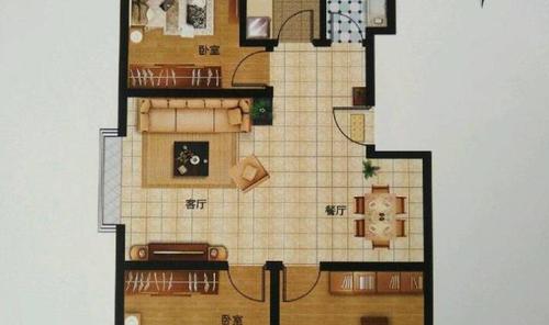 淄川淄矿影剧院将军路 水岸新城 3室2厅1卫 123平米
