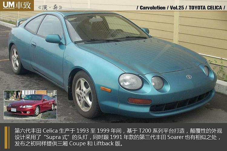 溯supra之源丰田celica车型演进