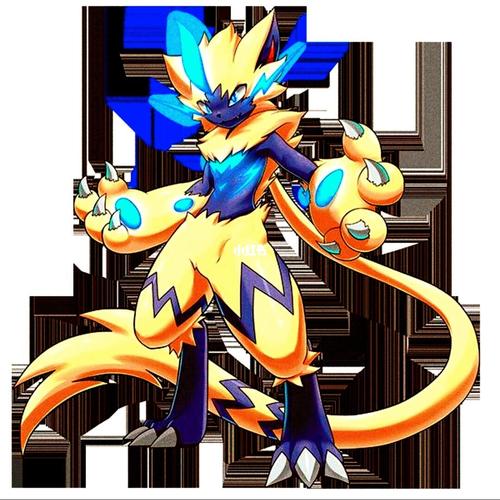 捷拉奥拉_精灵宝可梦_绘画_文化_绘画