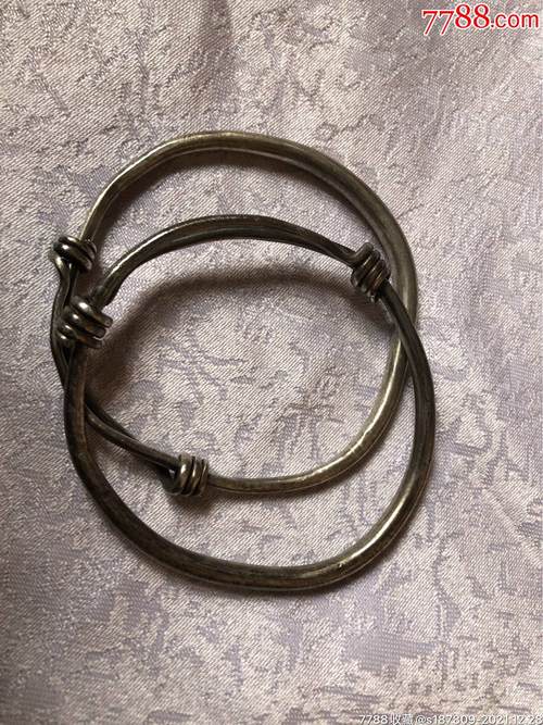 银手镯老银-价格:260元-au28804754-银镯 -加价-7788