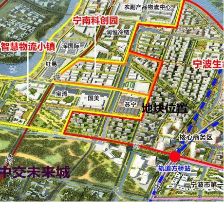 往南去在建的中交未来城也不远.北侧还有一条城市公园带的规划.