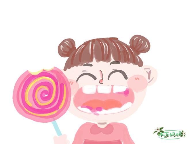 孩子不总吃糖果和零食,还是出现了很多蛀牙,这些行为