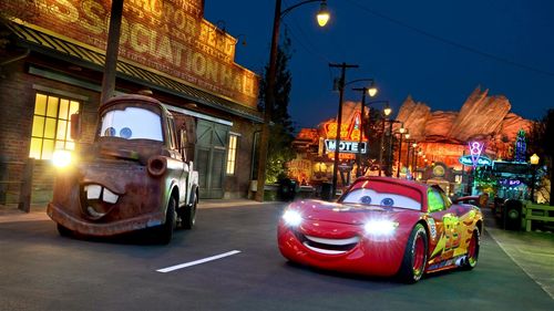 赛车总动员3,超级跑车,城市,夜晚,灯光