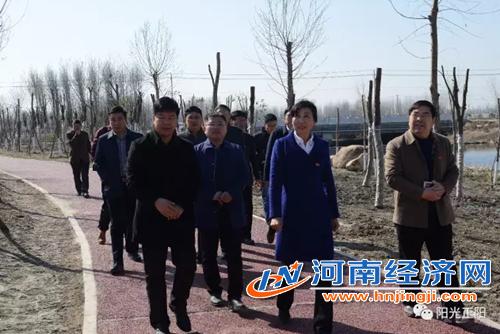 正阳县领导检查指导城建重点项目建设