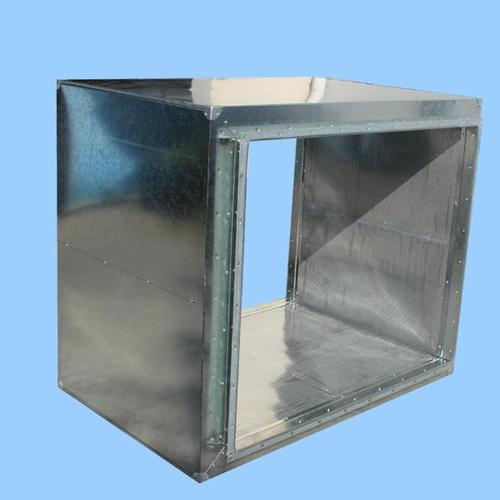 镀锌风管加工消声器方形静压箱风机消声器弯头消声箱风管消音