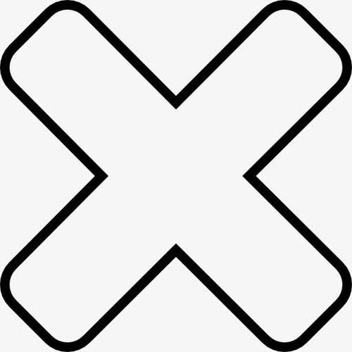 删除跨轮廓界面符号图标