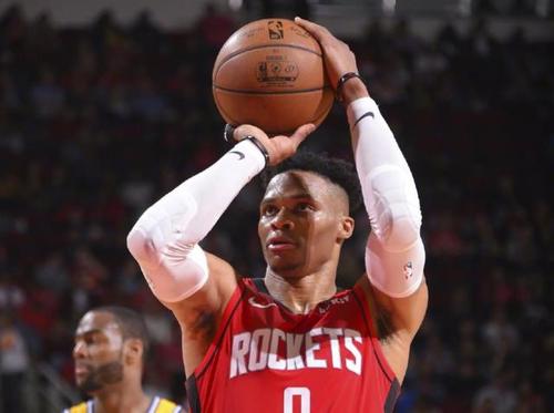nba:休斯敦火箭队击败勇士!威斯布鲁克得到18分!哈登