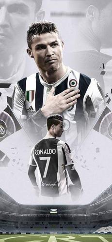 踢球侠壁纸:意甲尤文图斯c罗高清全面屏手机第五期