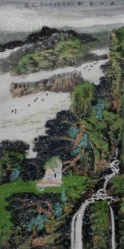 治画如烹贵在度字著名画家赵金平作品赏析