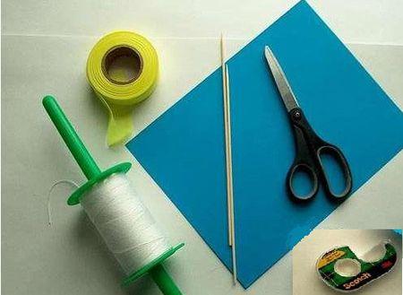 幼儿园怎样做手工风筝